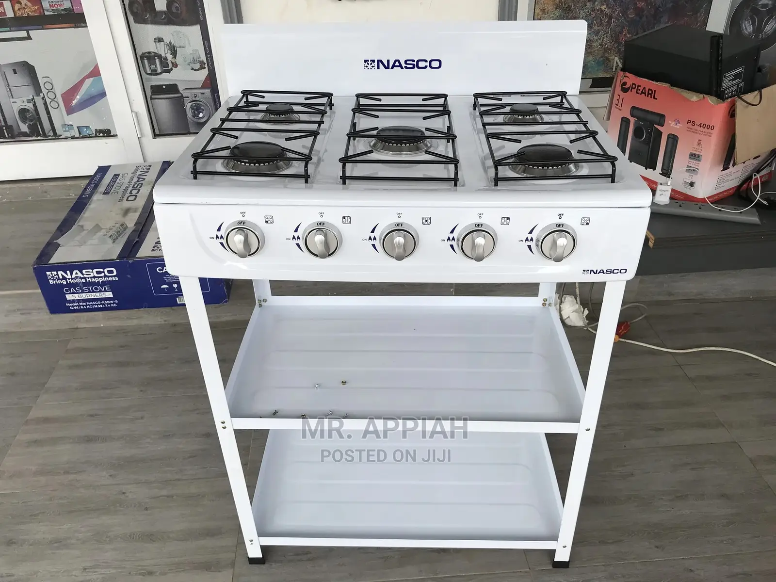 Call or Text Us for Your Nasco 4 Burner on Sale.