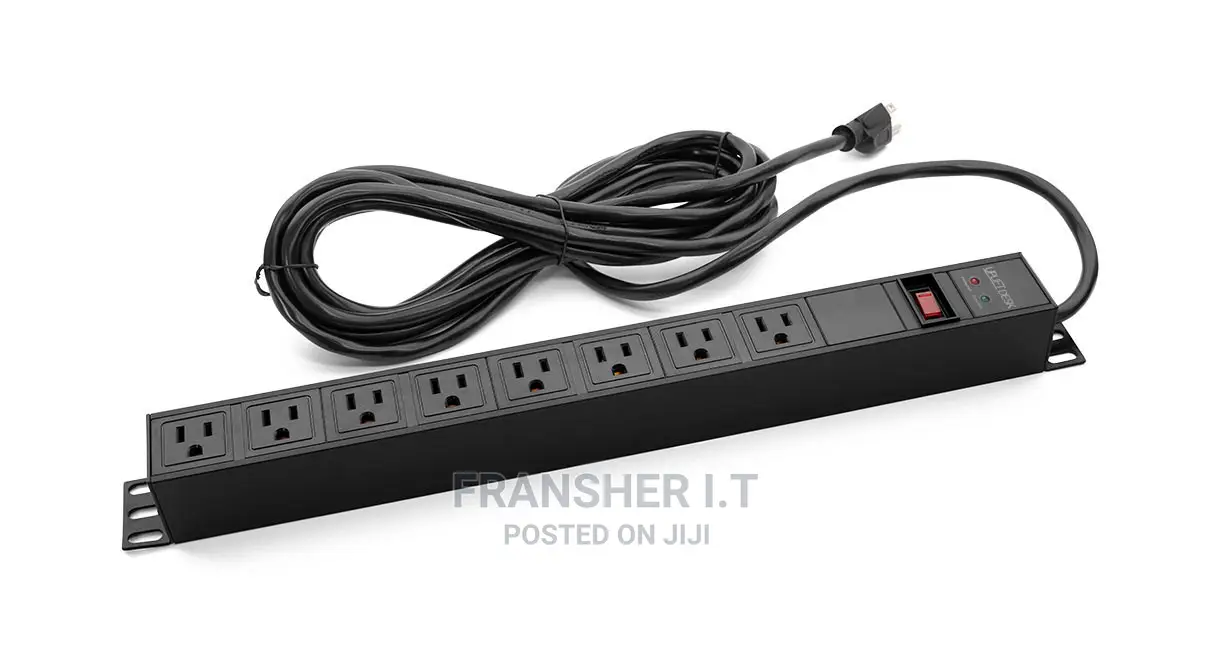 Spike Buster 8 Way Surge Pdu Rack Mountable