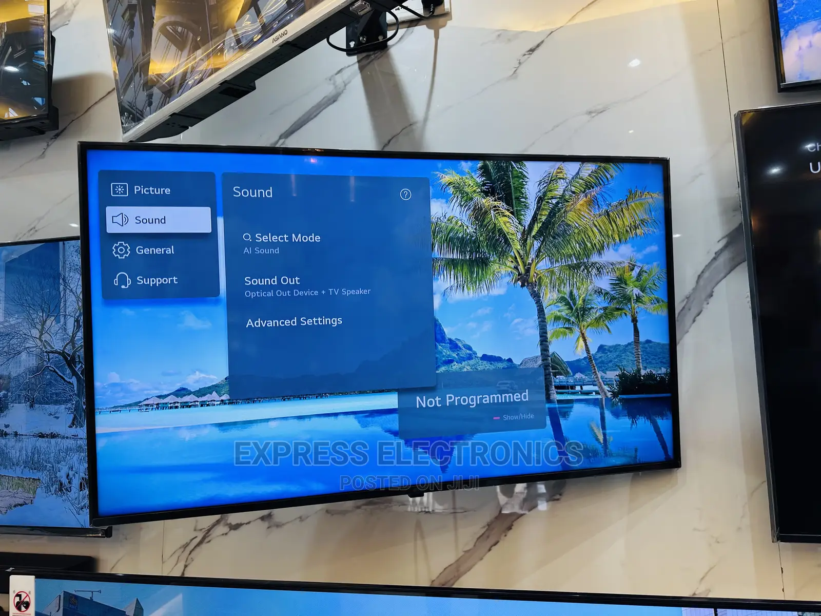 Affordable Prices for Lg UHD Smart Up78 55”Tv