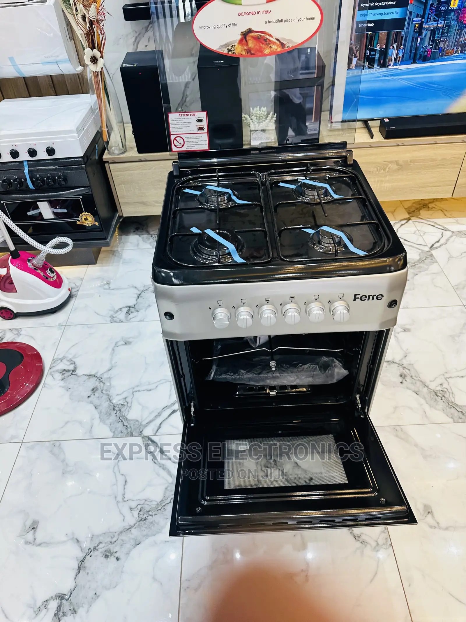 Multi Functional 4b Gas Cooker Ferre I’Ve Ignition