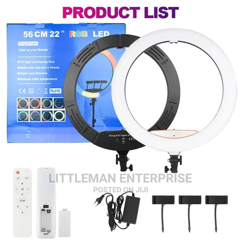 Ring Light LED RGB 22′′ Inches