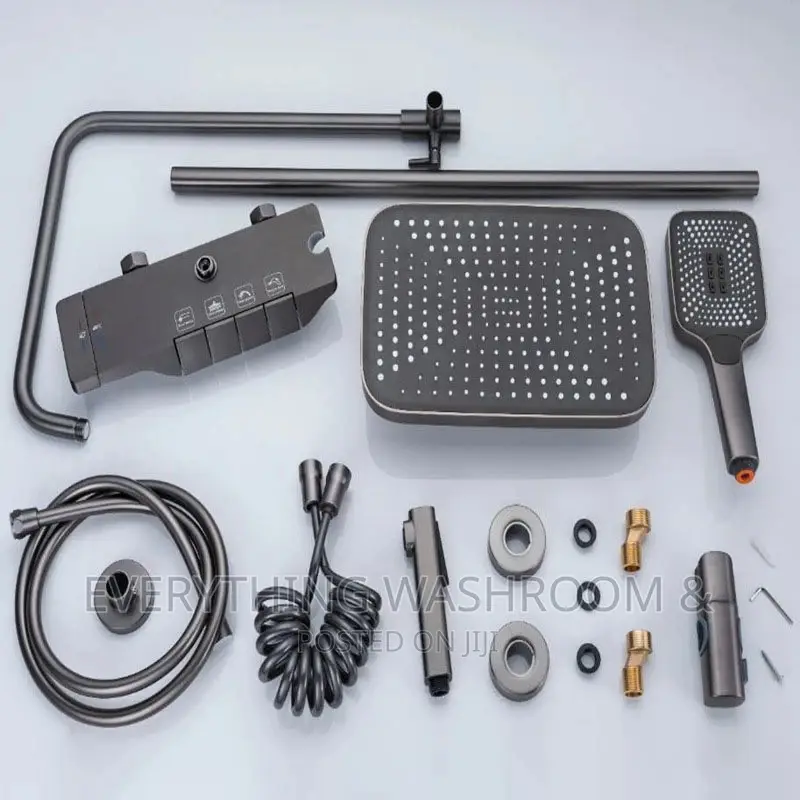 Piano Shower_piano Controls_fast Water Flow Shower_4in1 Set