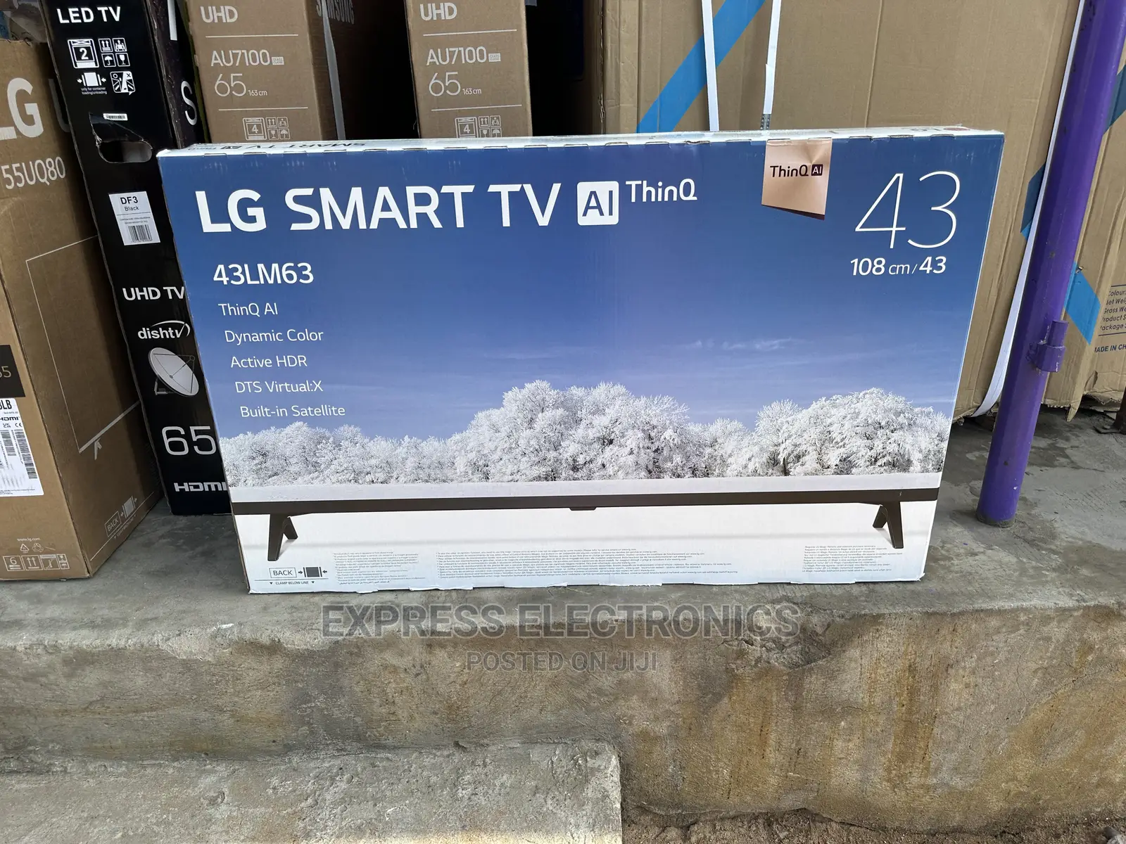 Sleek and Elegant Smart Lg Tv 43LM6370PVA