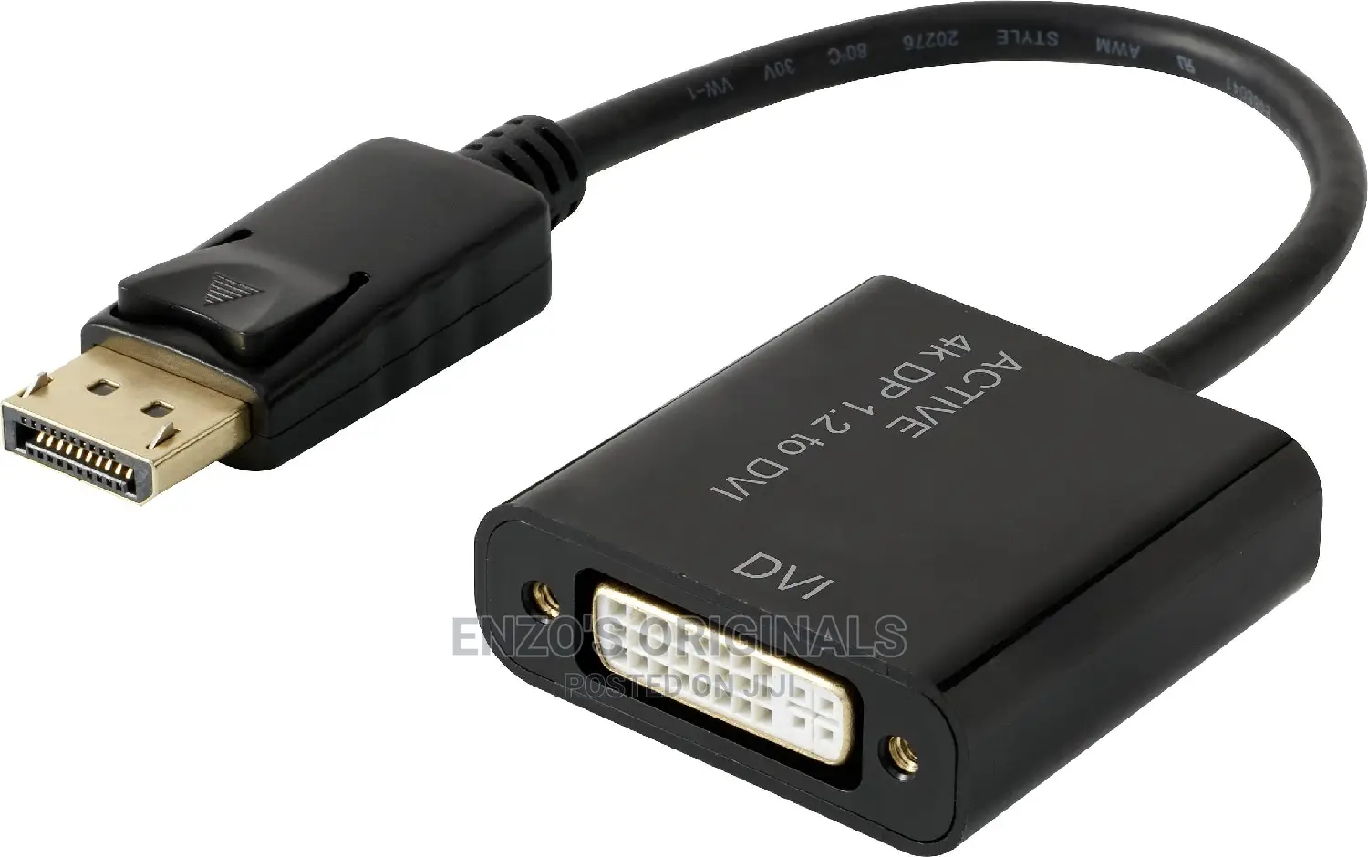 Display Port to DVI DP to DVI Cable