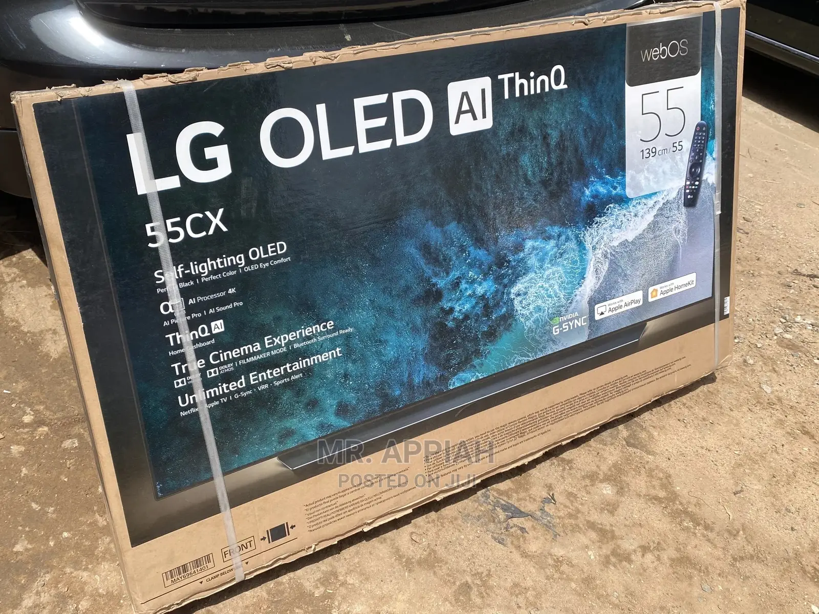 No More Squinting,Upgrade to a Large Screen(OLED55CXPVA) Tv