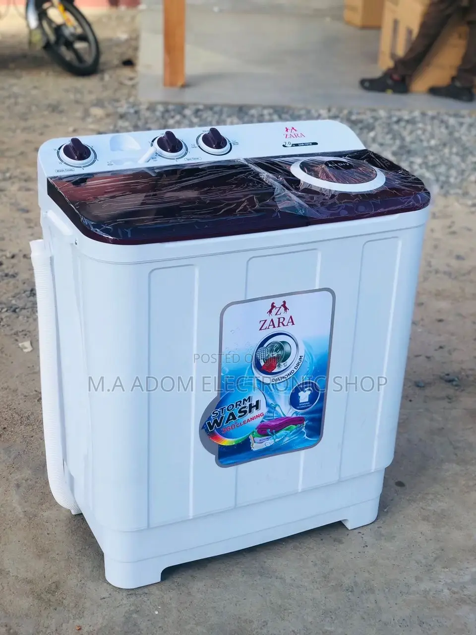 Get Better Zara 7kg Top Load Semi-Automatic Washing Machine