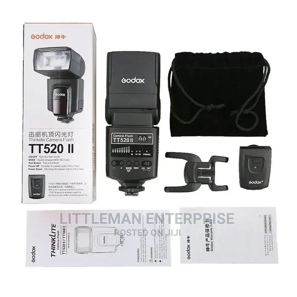 Godox Tt520ii Flash Camera Speedlite