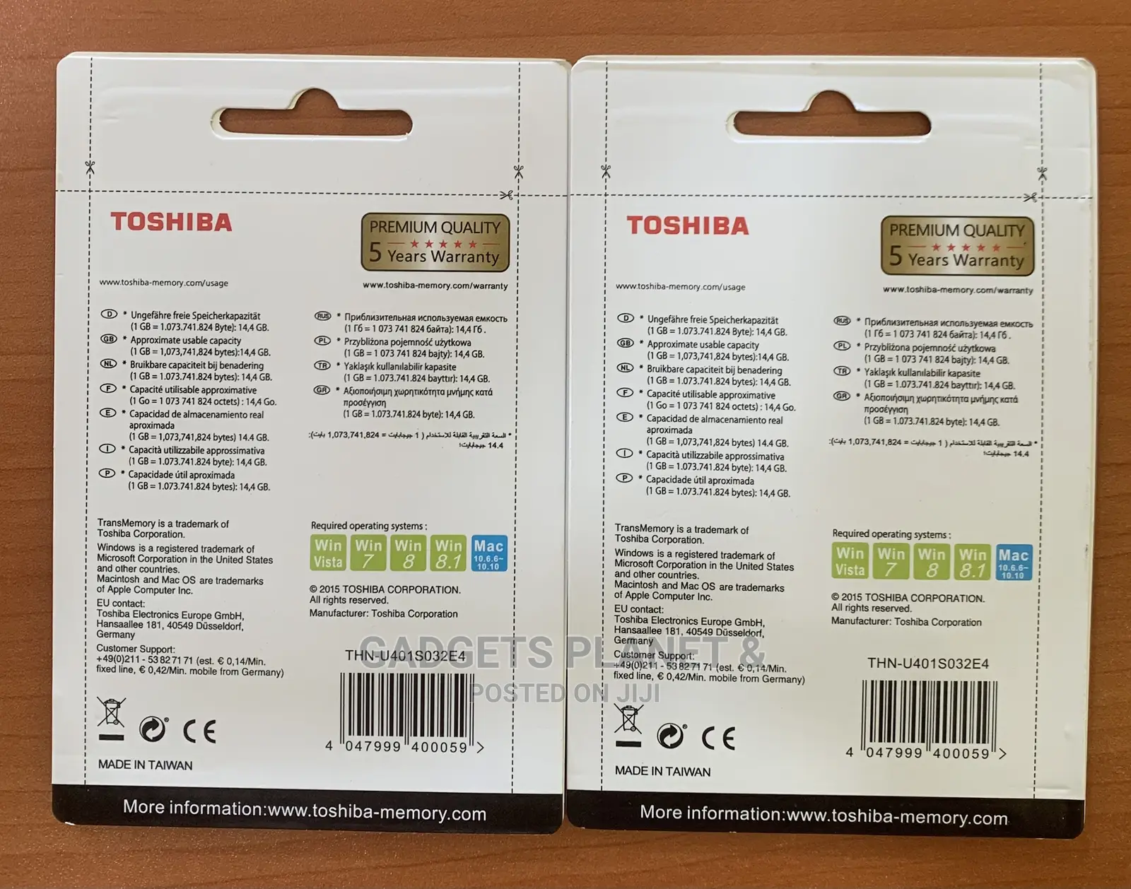 32gb Toshiba Metallic Usb Flash Drive - U401