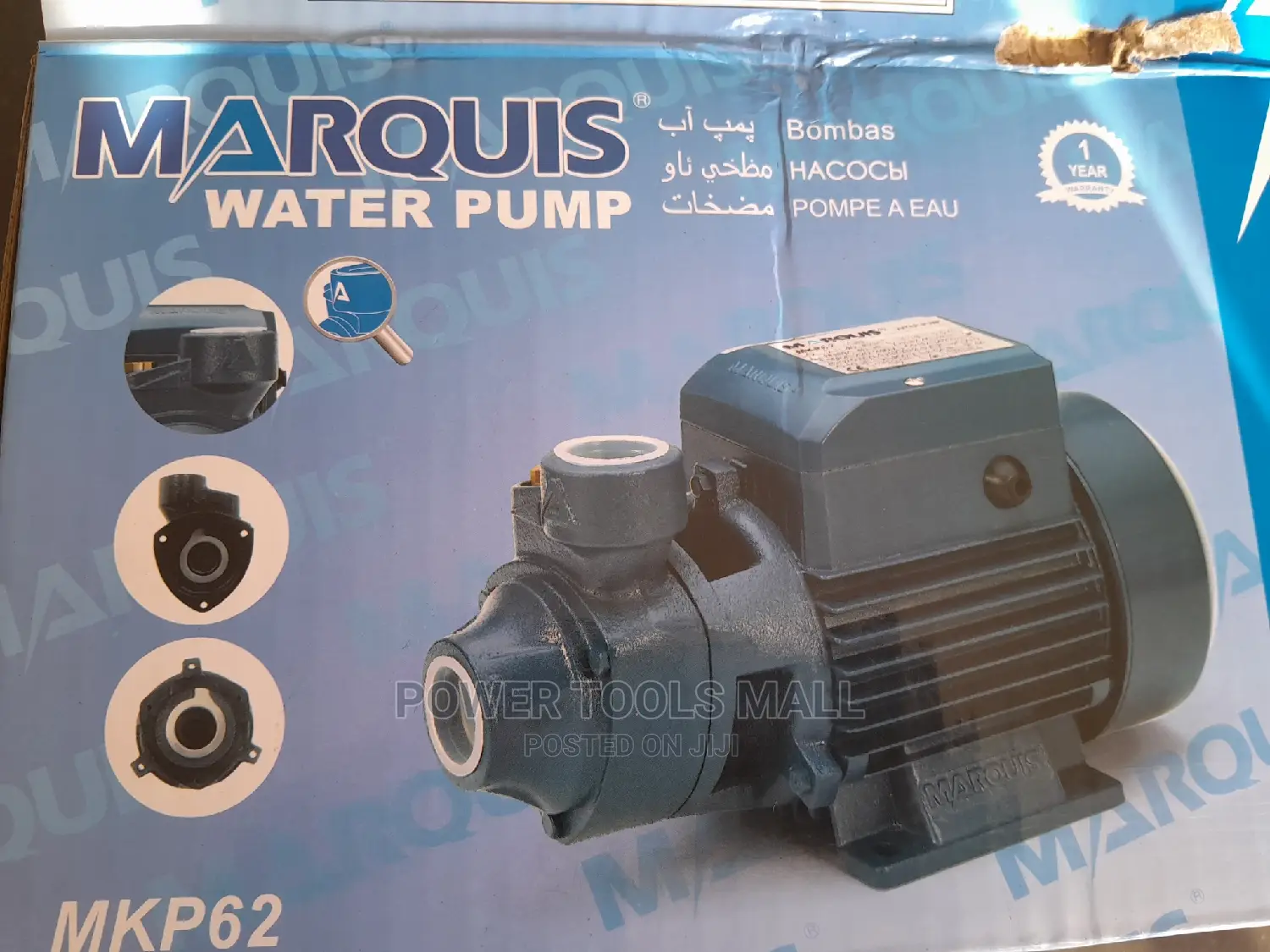 Water Pump 0.5hp Marquis