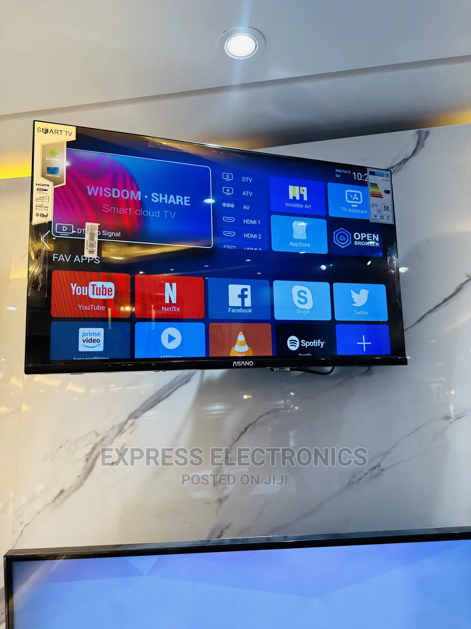Best and Classic Asano 43” Smart Tv