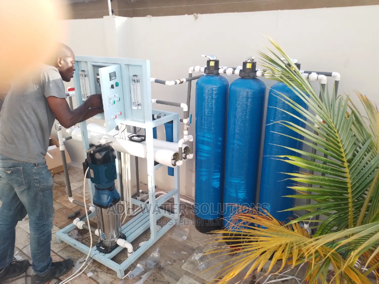 Reverse Osmosis (500 Liter Per Hour ) for a Normal Borehole