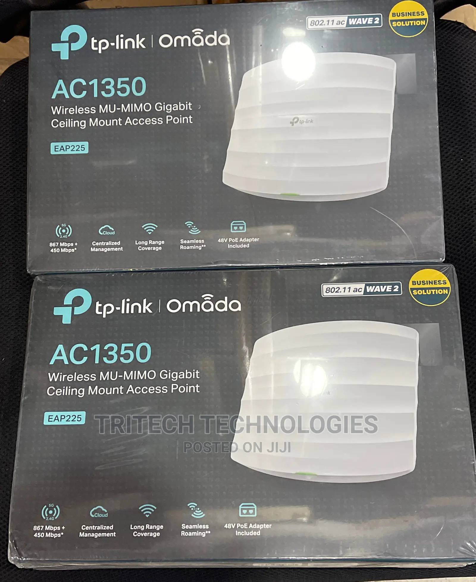 Tp-Link Ac1350 Wireless Mu-Mimo Gigabit Ceiling Mount Access
