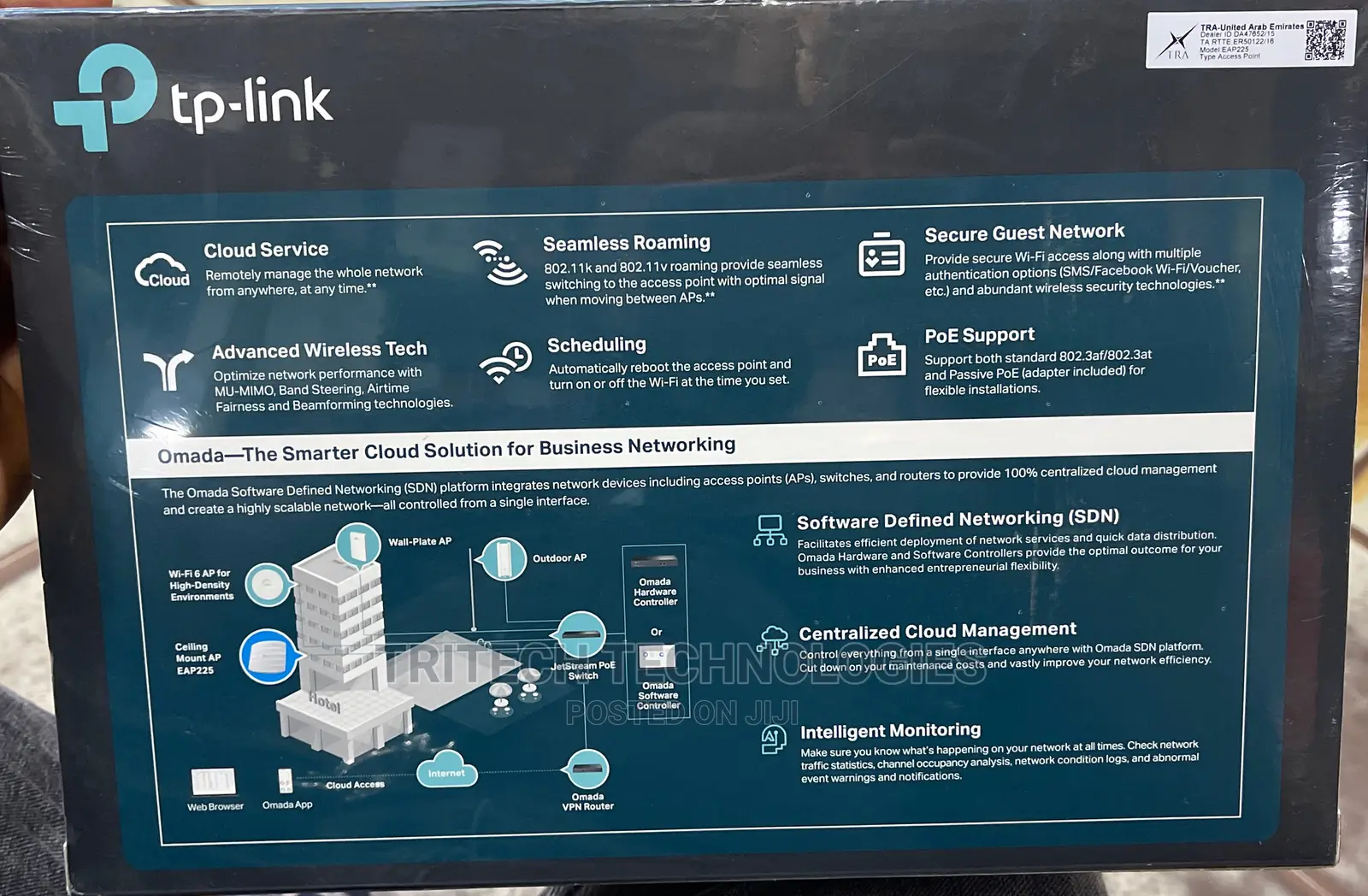 Tp-Link Ac1350 Wireless Mu-Mimo Gigabit Ceiling Mount Access