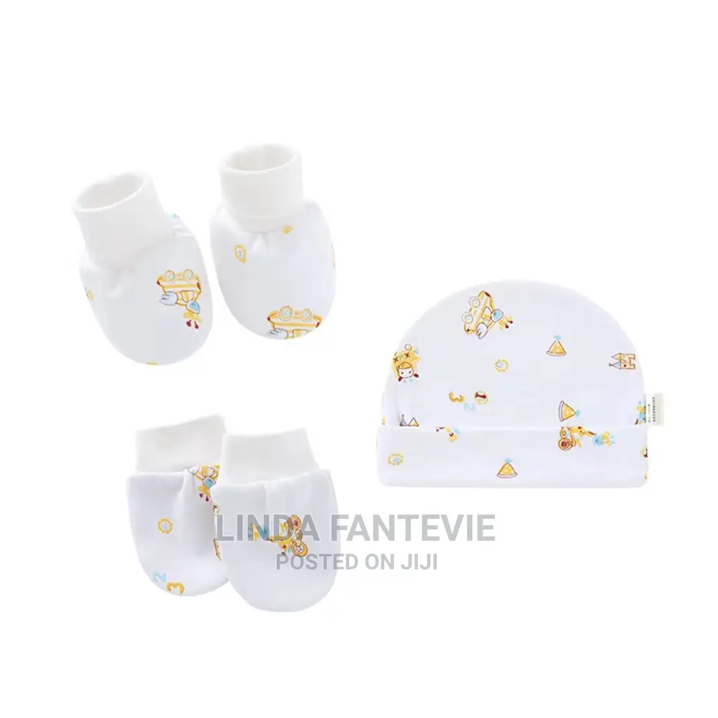 Baby Hat and Mittens Set