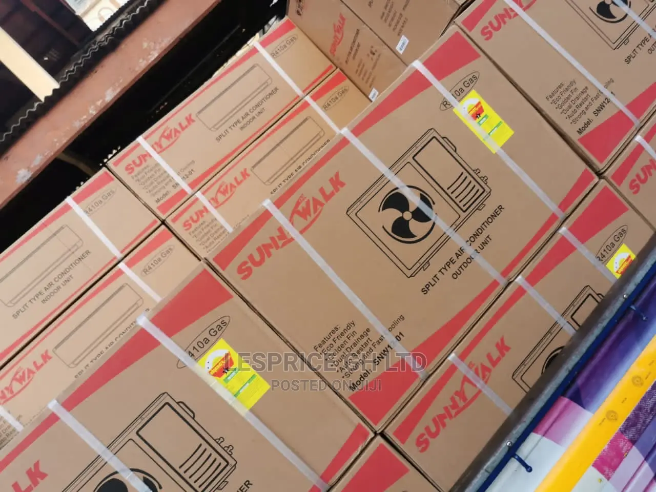 Good Looking Sunny Walk 1.5hp Air-Condition R410 Gas