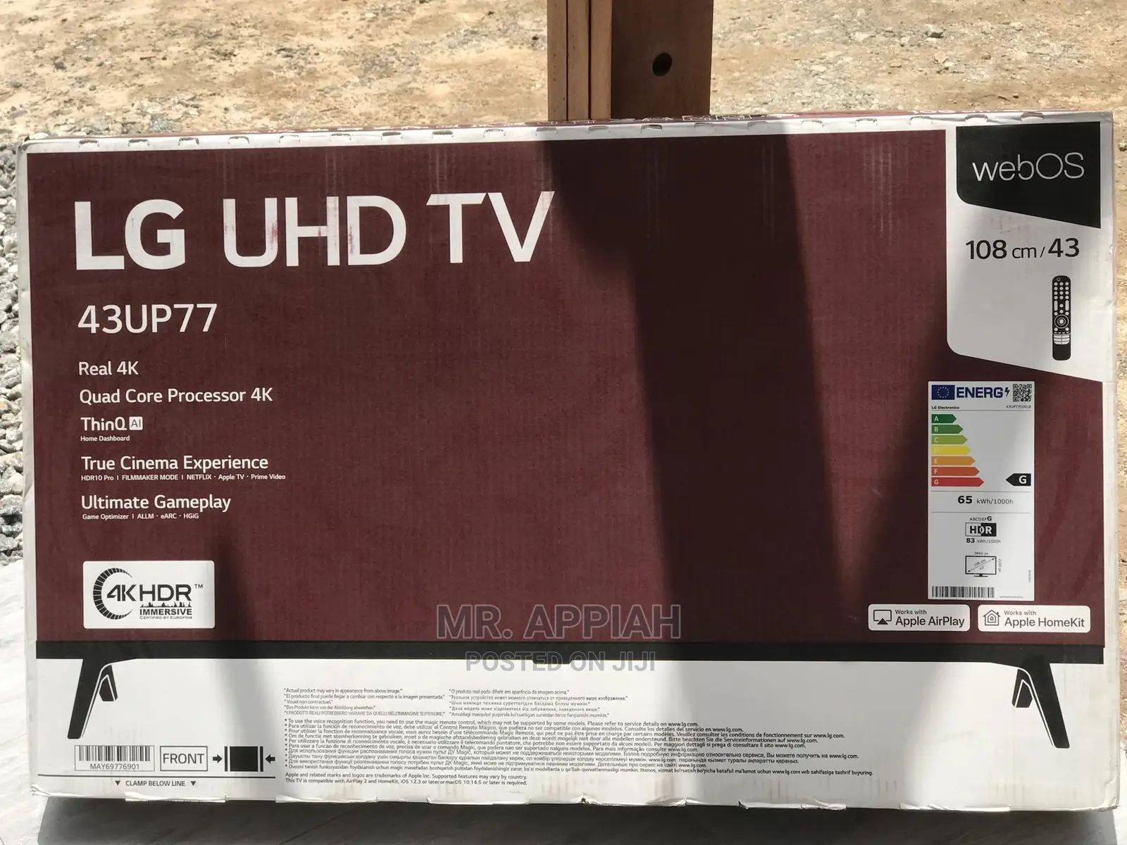 Never a Dull Moment With Lg 43” Tv [43up77003]