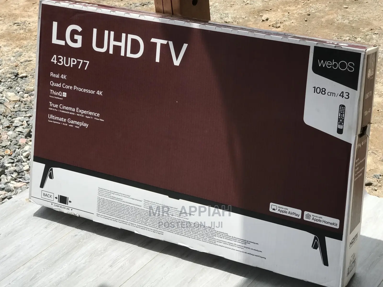 Stay Entertain With Lg Smart Tv (43up77003)