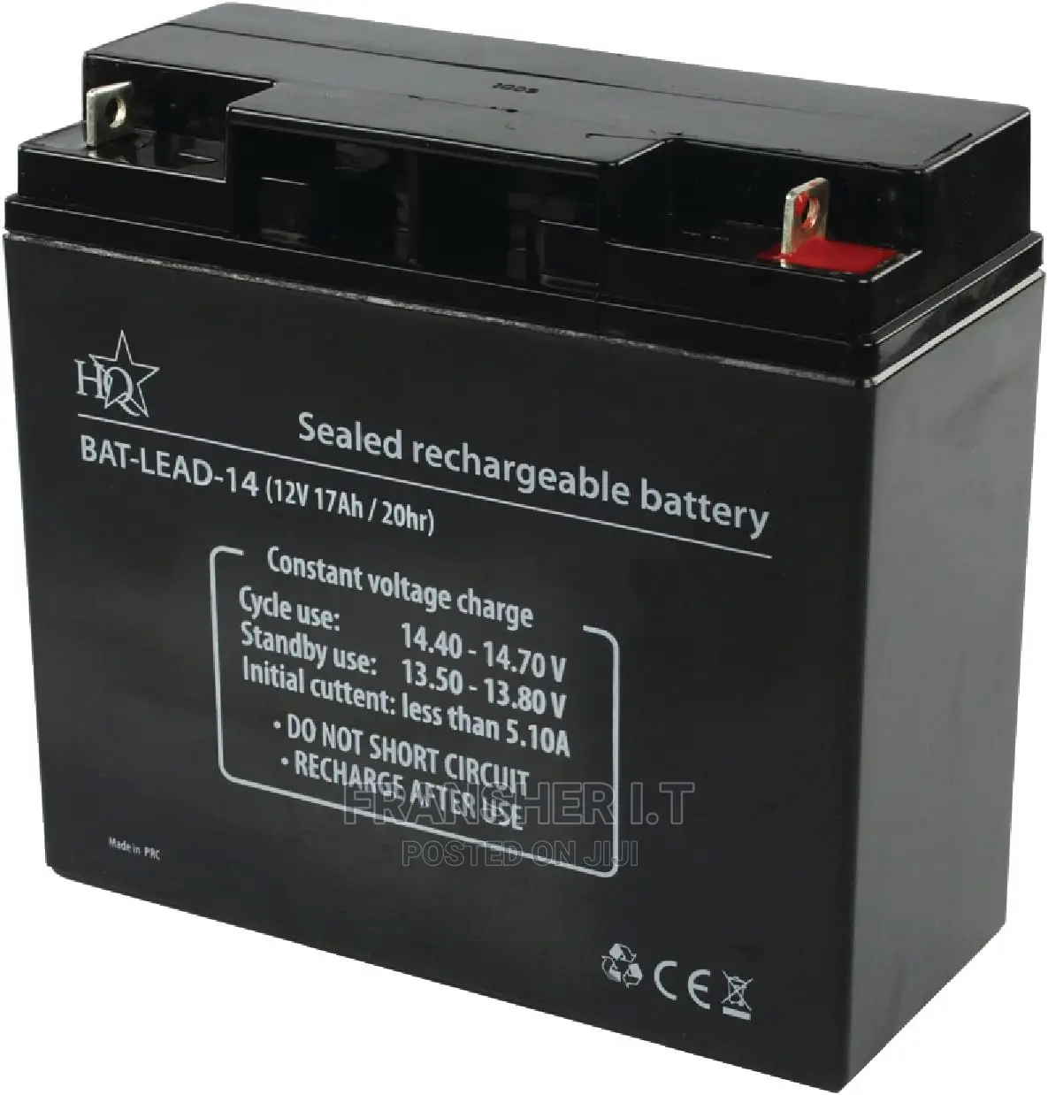 Sealead Sl12v-17ah Lead-Acid Battery