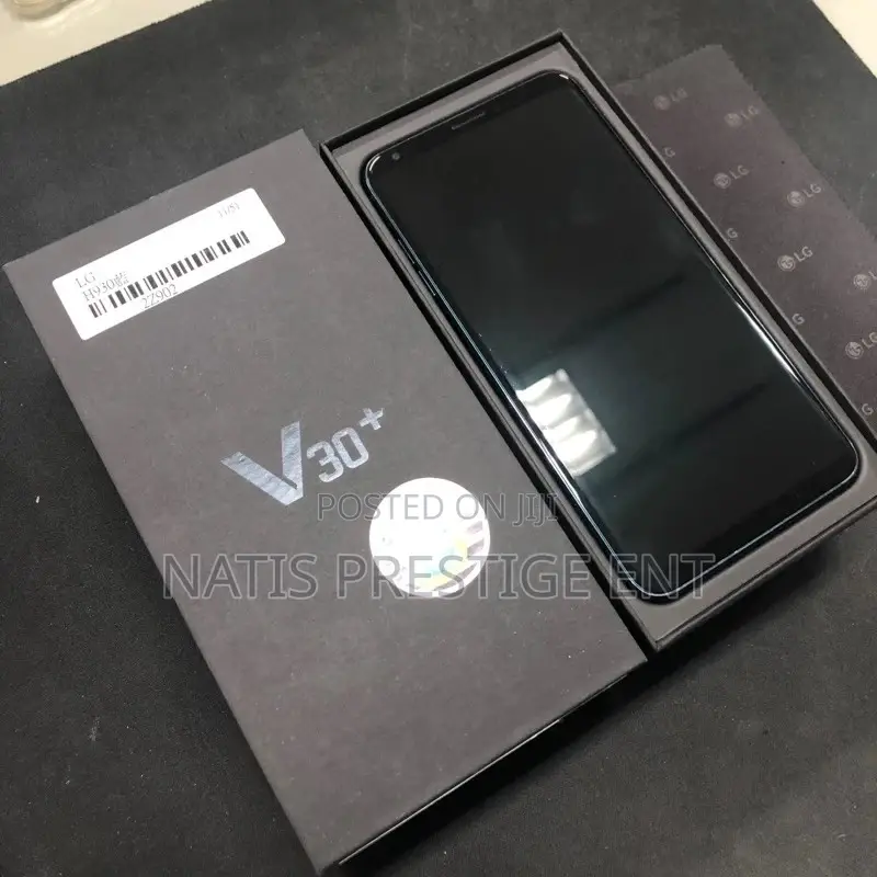 New LG V30 Plus 128 GB Black