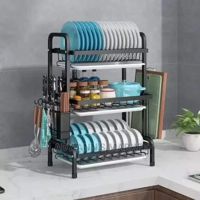 Metallic Dish Rack