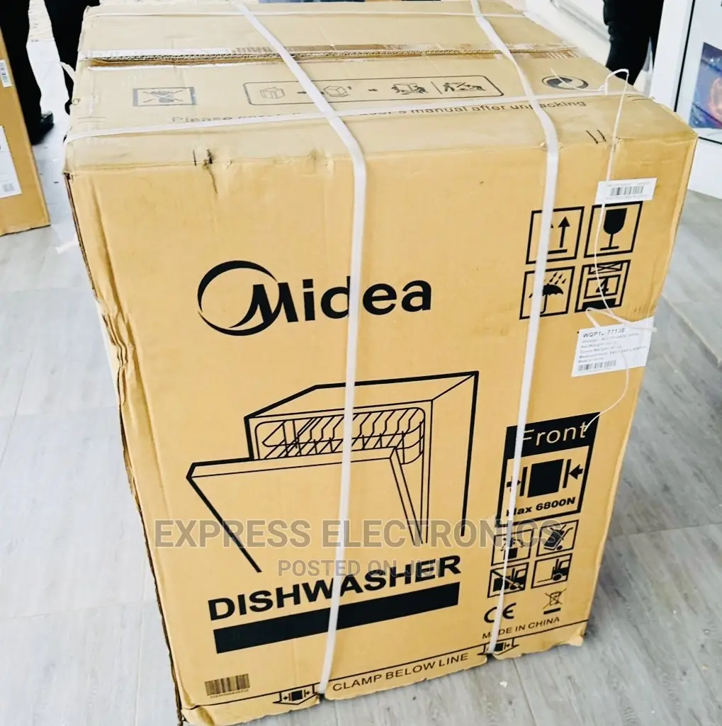 Best Choice of MIDEA 12 PLATES DISHWASHER [WQP12-7713E]