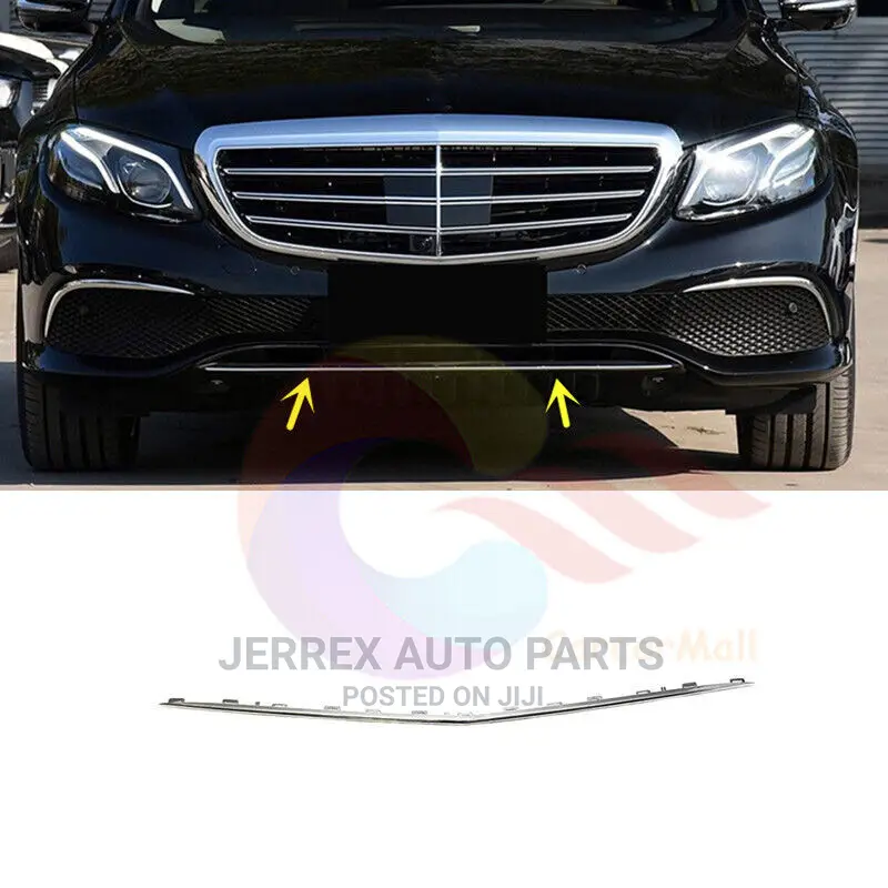 Mercedes Benz W213 E-Class Front Bumper Chrome Trim