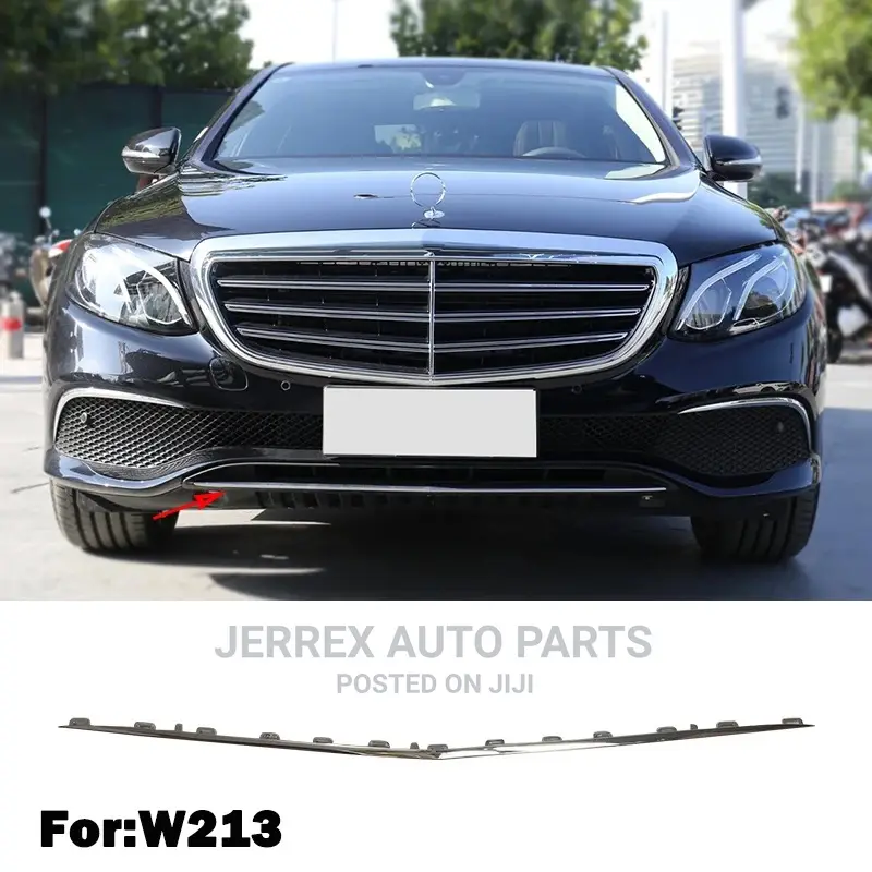 Mercedes Benz W213 E-Class Front Bumper Chrome Trim