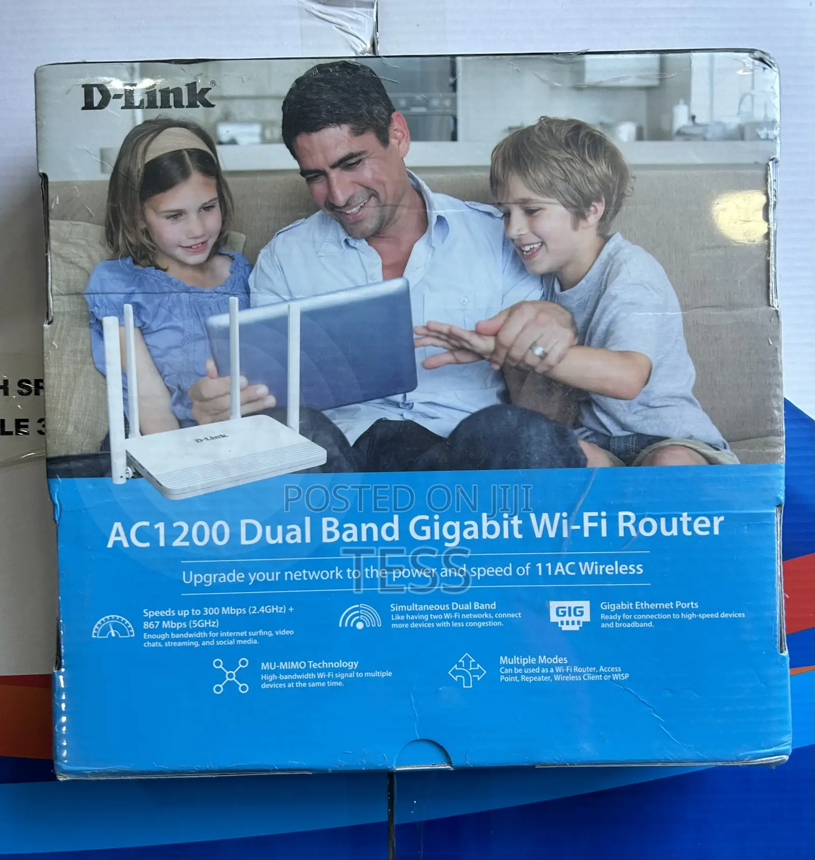 Dlink Wi-Fi Gigabit Wireless Router Dir-825m (Not a Sim Router)