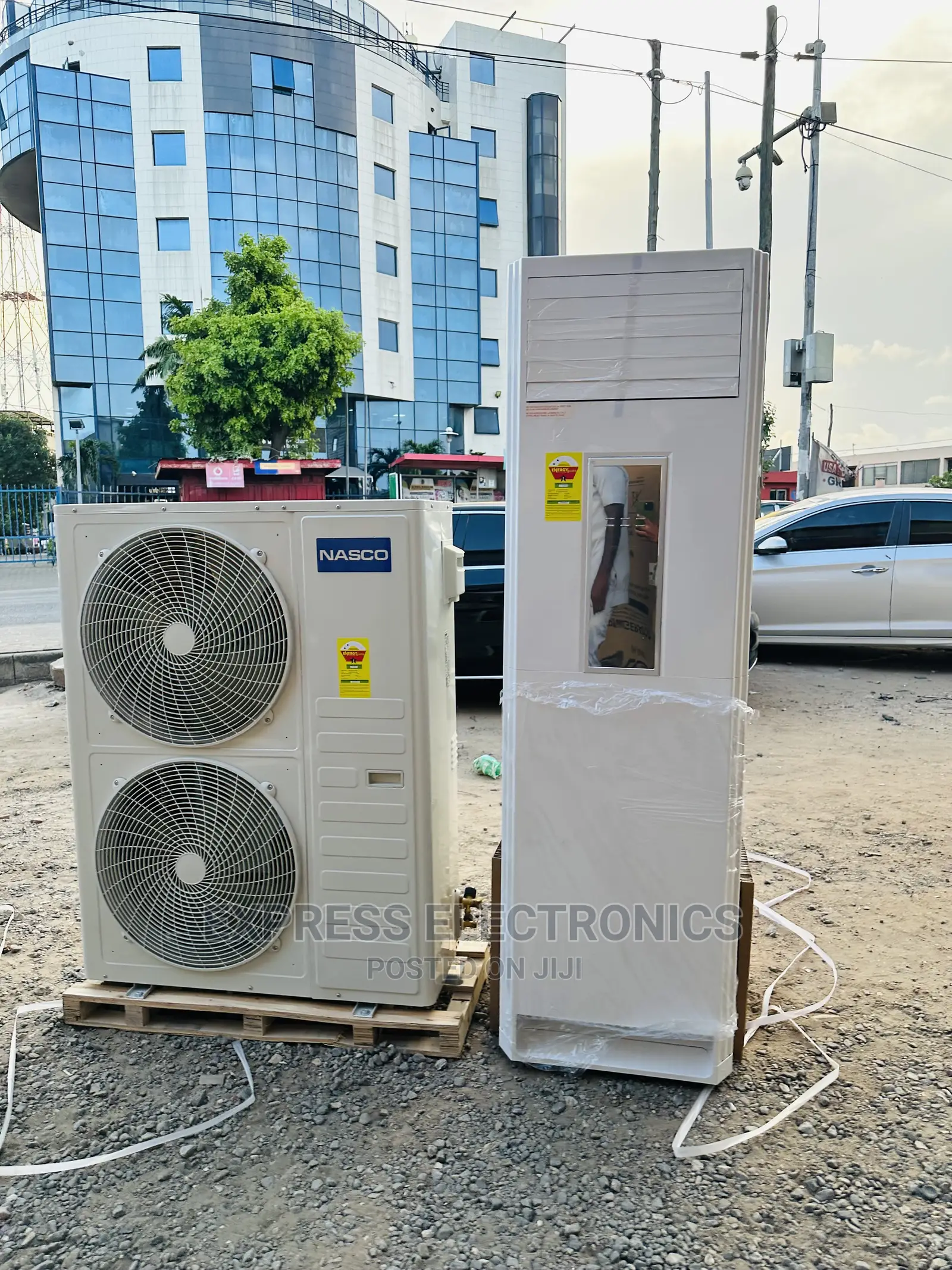 White Nasco 5.0hp Split Standing AC