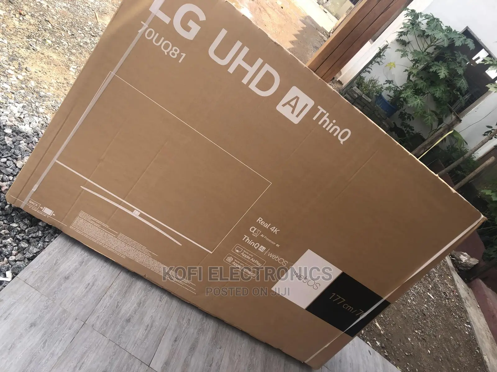 Smart Wifi LG UHD 70UQ81003LB Digital Satellite Tv
