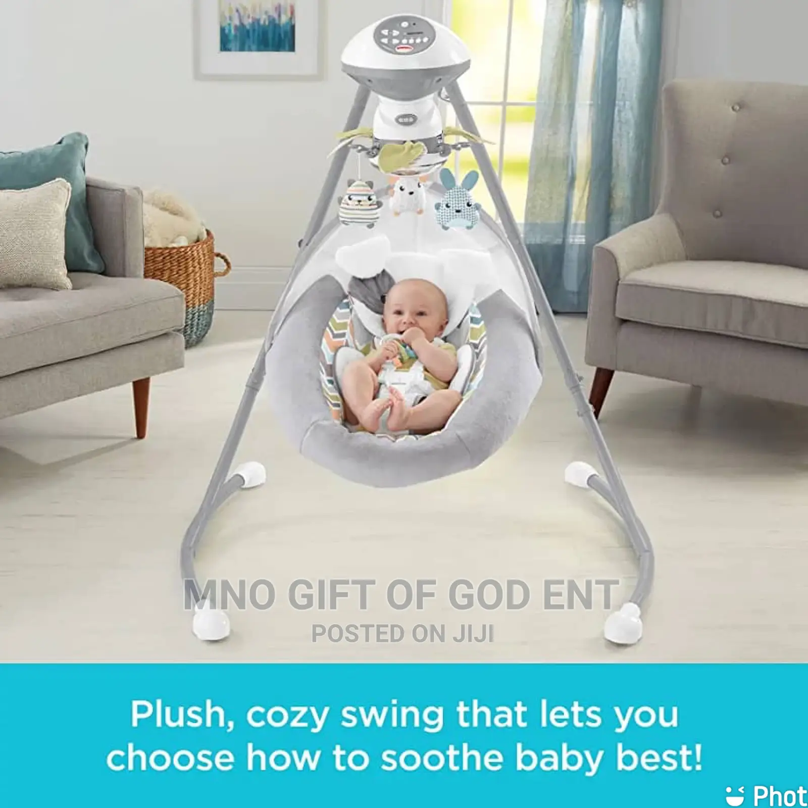 Fisher-Price Sweet Snugapuppy Swing, From Canada