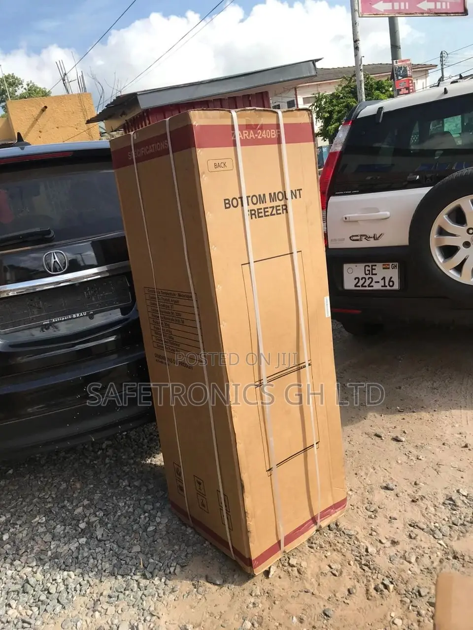 Genuine Zar-240 BF Zara Bottom Mount Freezer