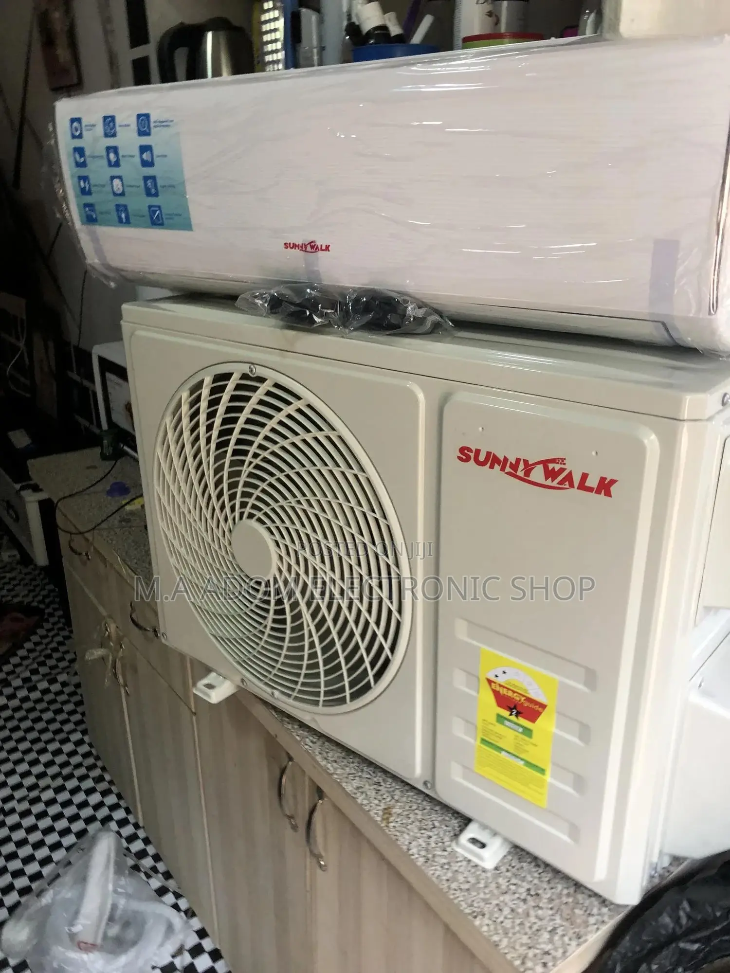Energy Saving Sunny Walk 1.5 Air Conditioning With R410 Gas