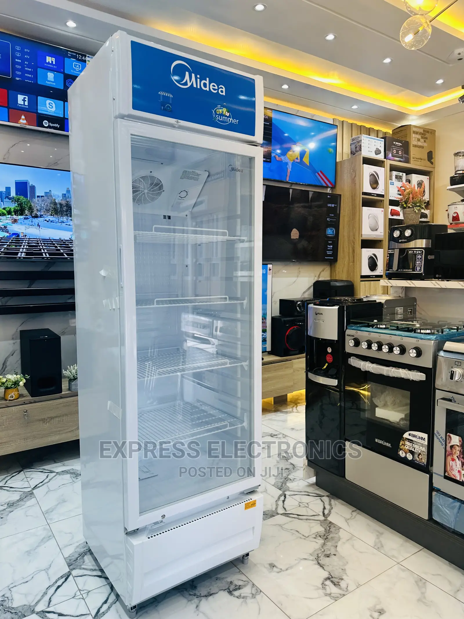 Brand New 400L MDRZ432FZG21 Display Fridge Midea