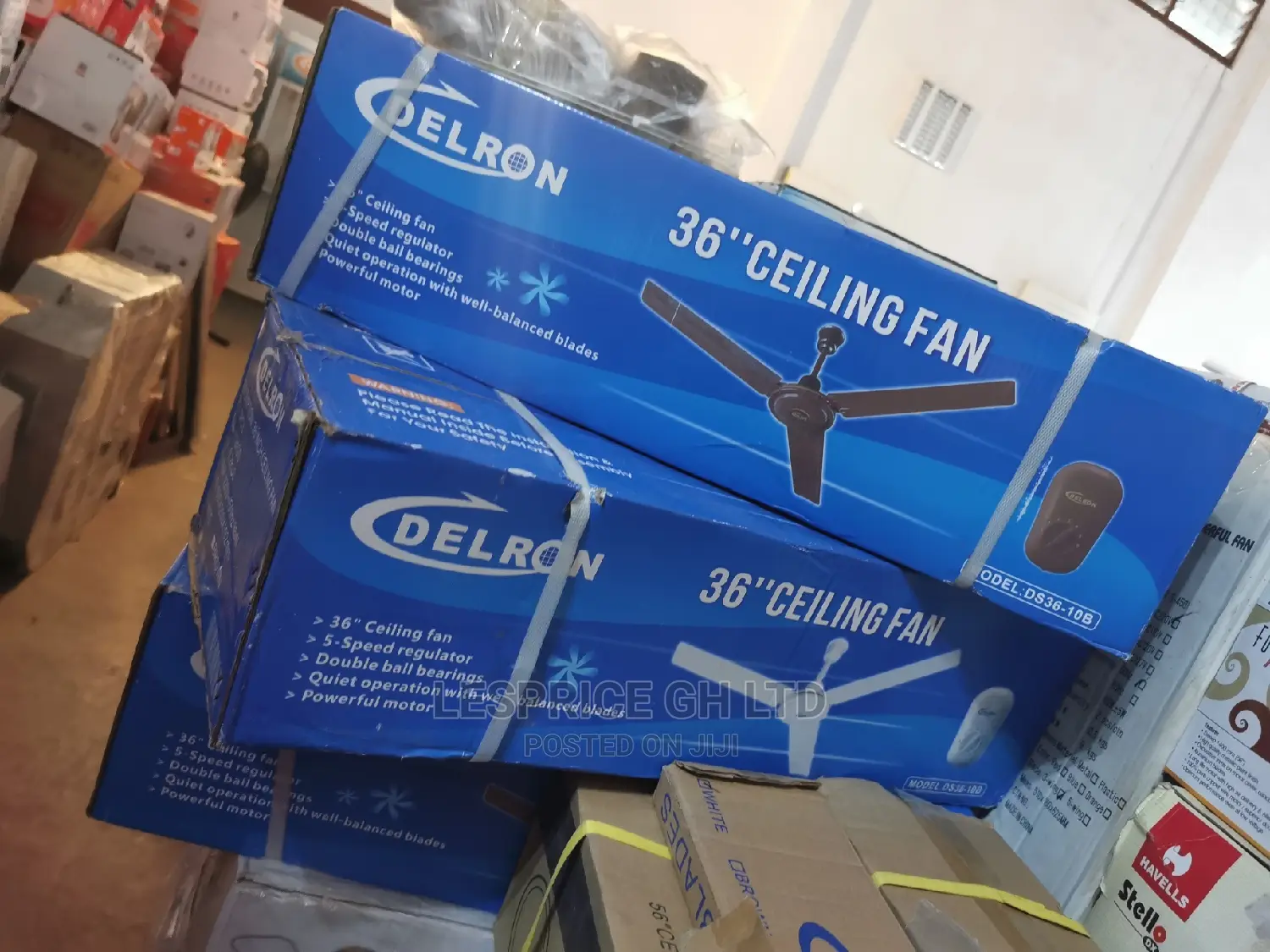 Delron Ceiling Fan 36"