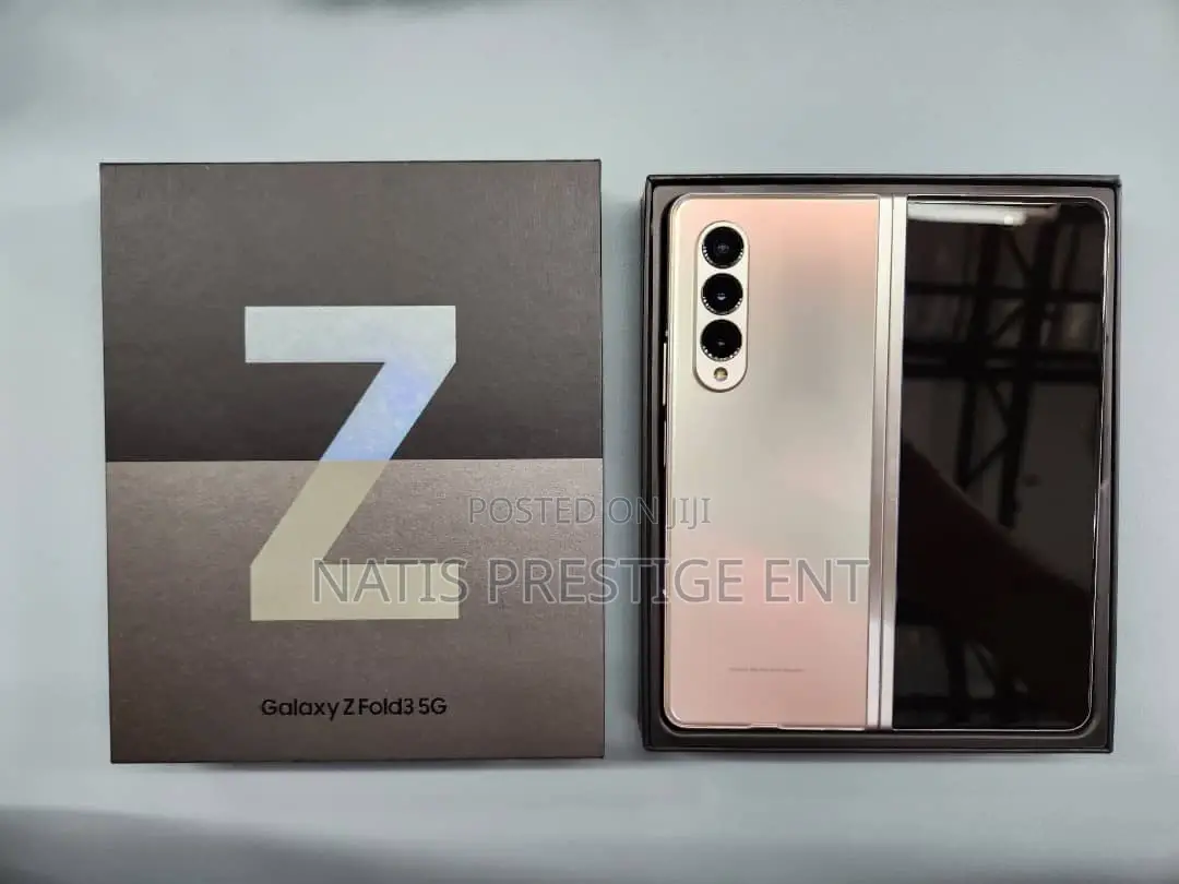 New Samsung Galaxy Z Fold3 5G 512 GB Gold