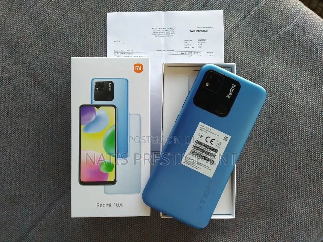 New Xiaomi Redmi 10A 128 GB Blue