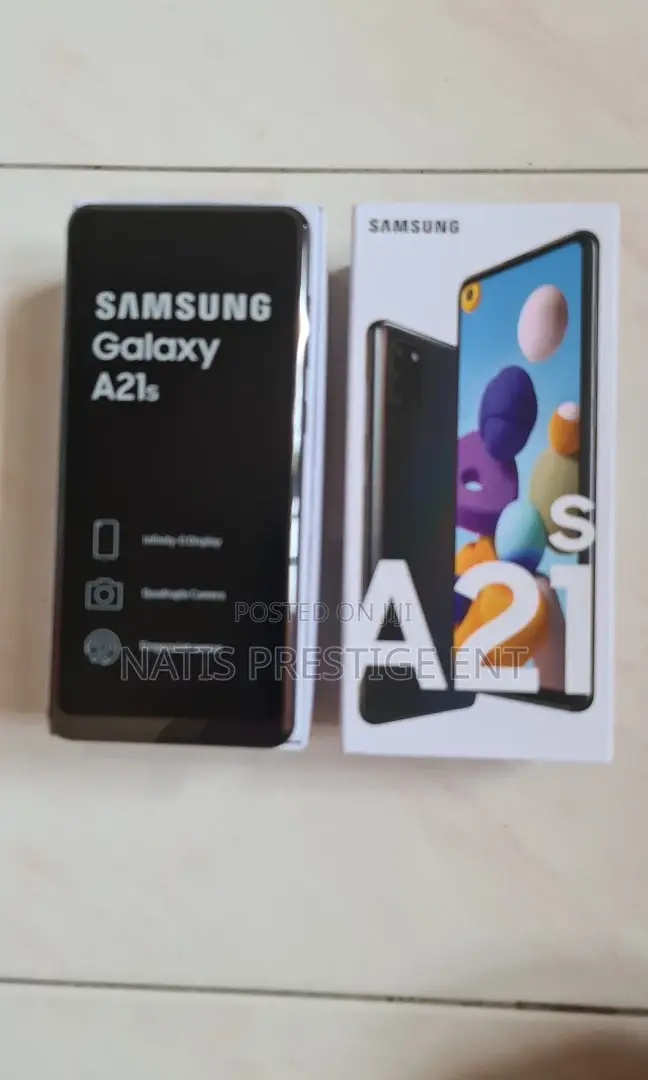 New Samsung Galaxy A21s 32 GB Black
