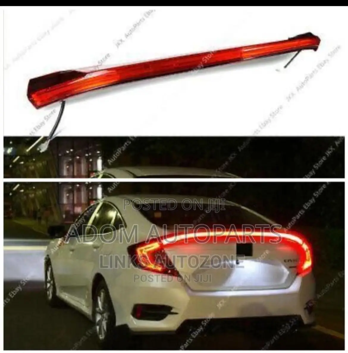 Honda Civic 2016 2017 2018 2019 2020 Boot Spoiler