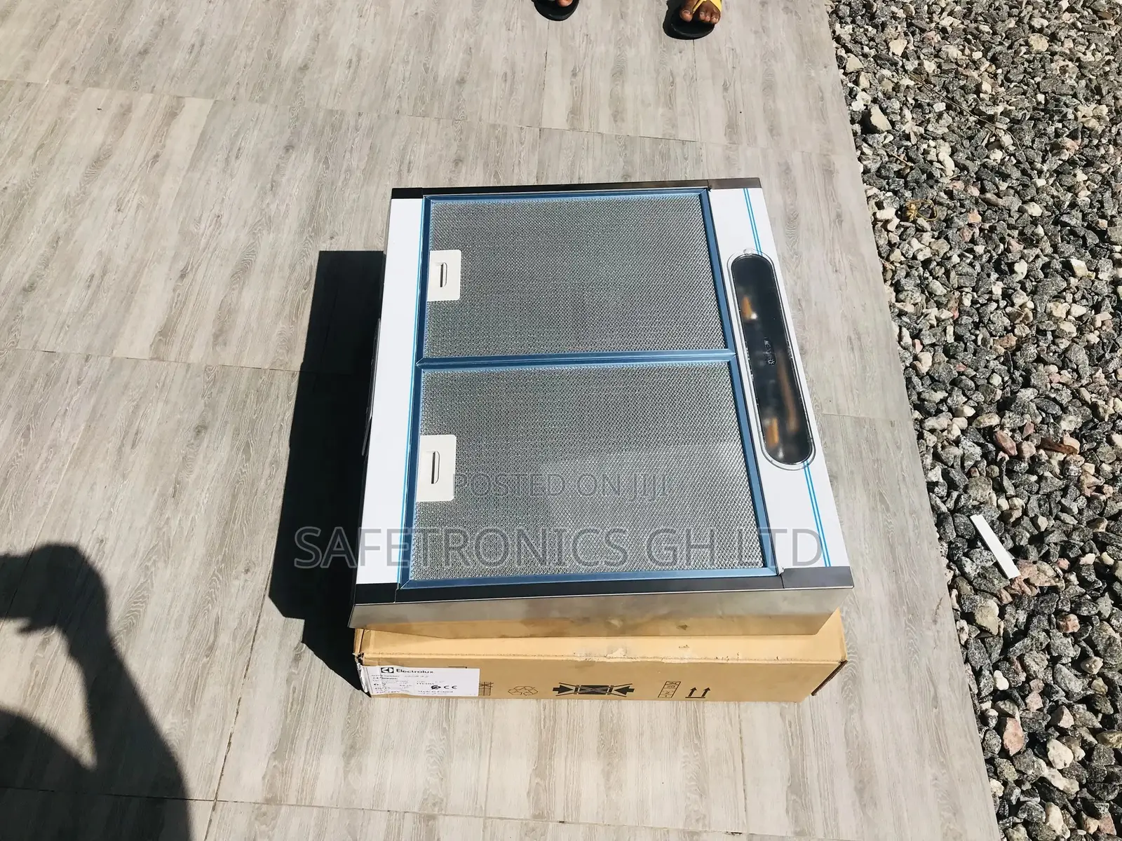 Midea 90cm T-Shape Rangehood 90M21 Stainless Steel