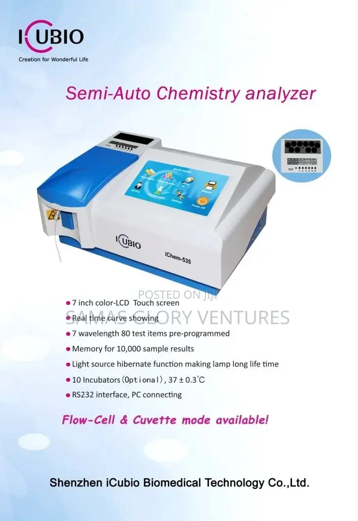 Semi-Auto Chemistry Analyzer