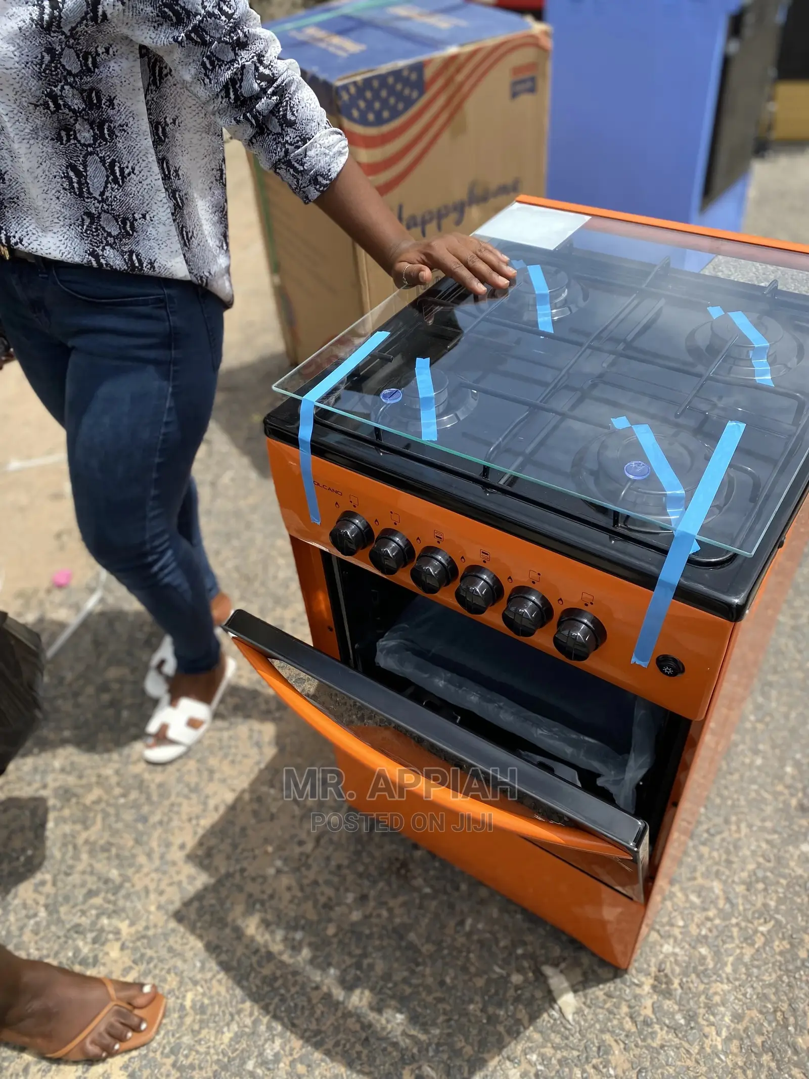 Quality Volcano Ignition 4 Gas Cooker on Sale (50*55)