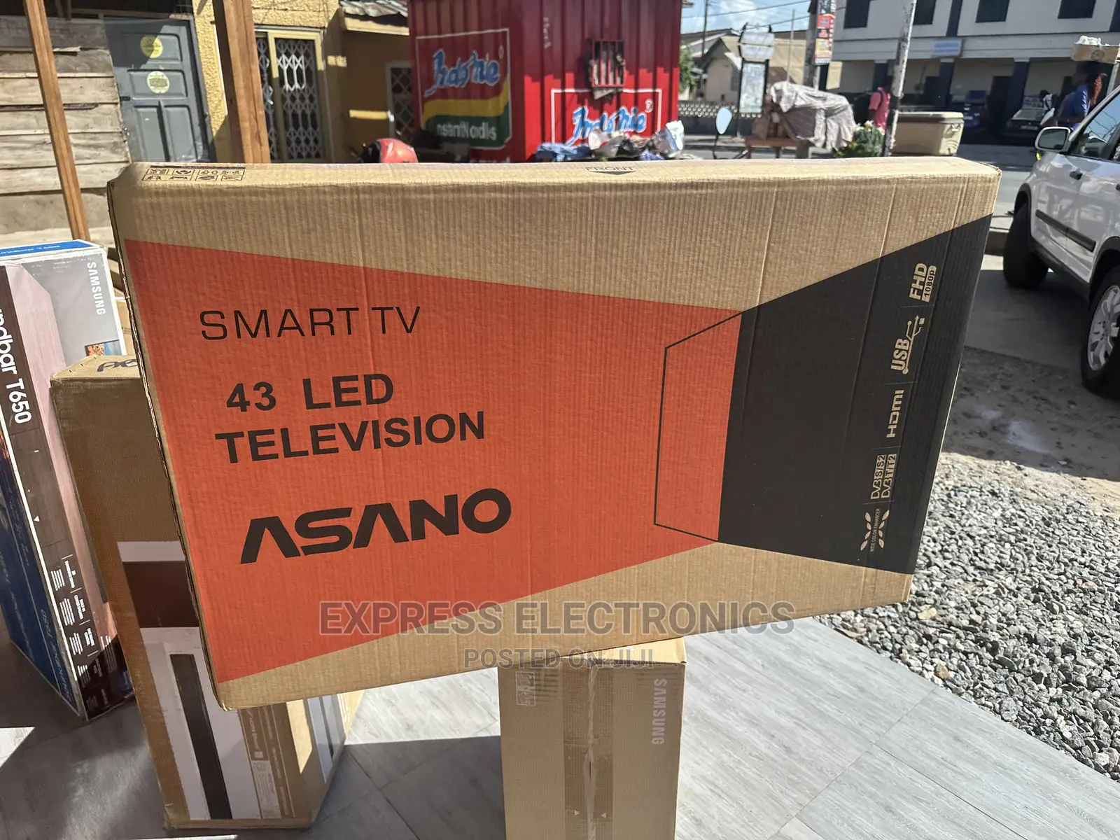 Perfect  and Elegant Design Asano 43”Smart Android FHD