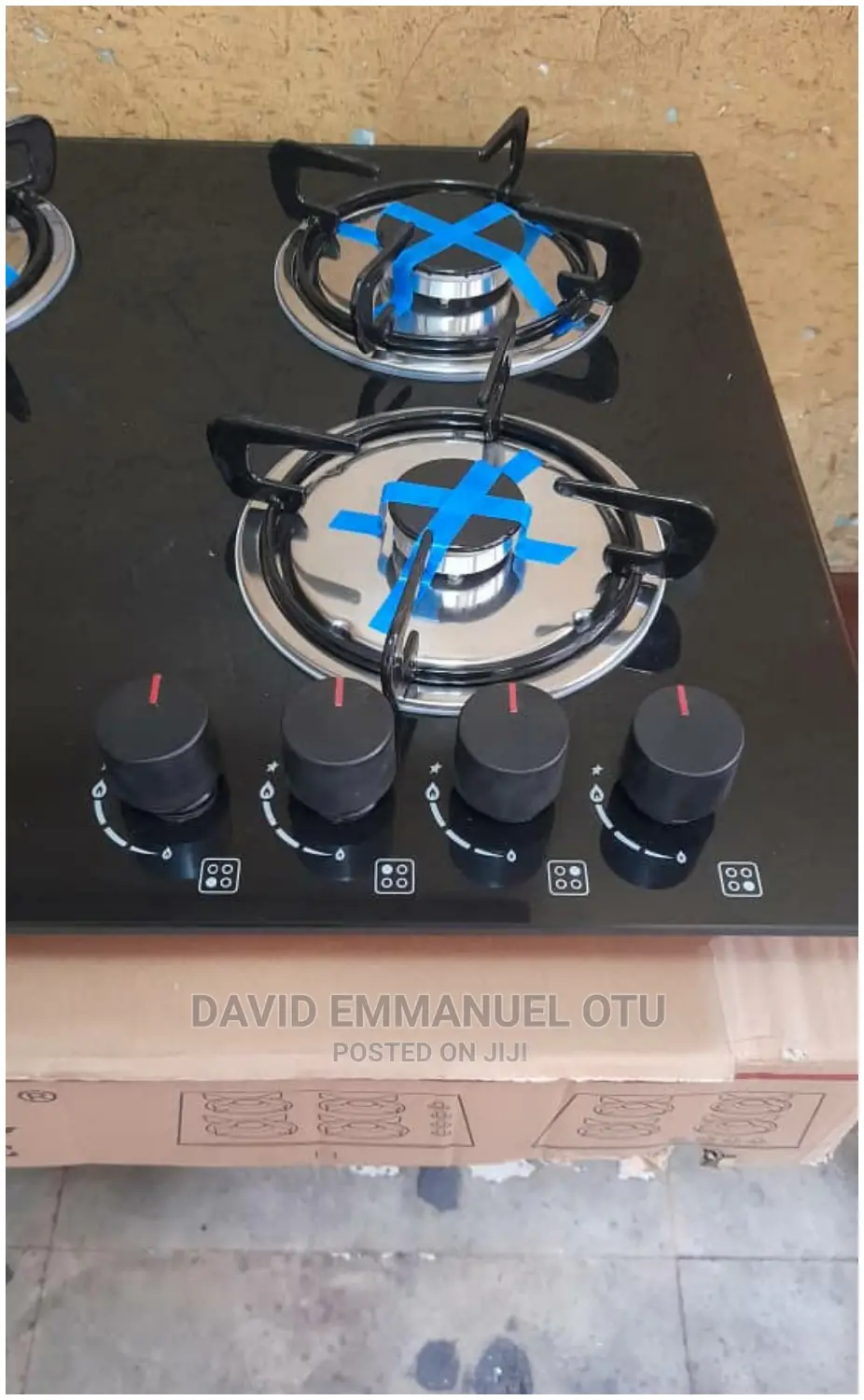 4 Burner Built In