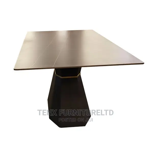 DINING TABLE (SEALA) 4 Straight Gold Metal Legs
