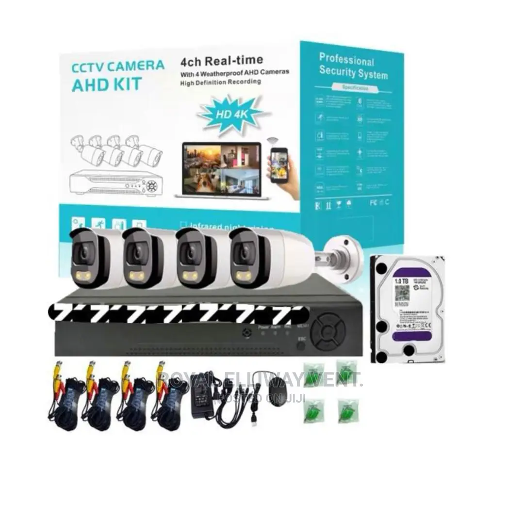 5mp DVR Kits + Free 1TB Surveillance HDD