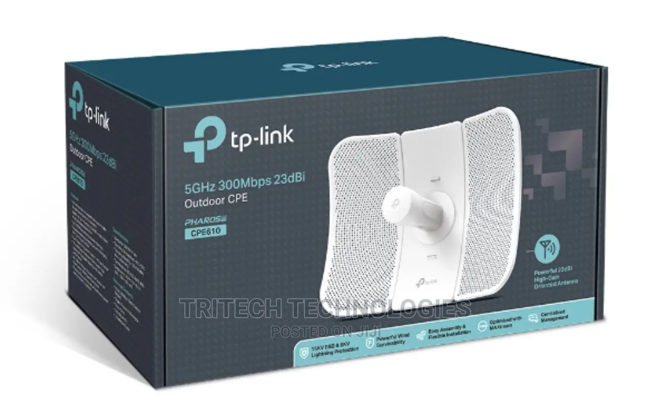 Tp-Link Cpe610 5ghz 300mbps 23dbi Outdoor Cpe