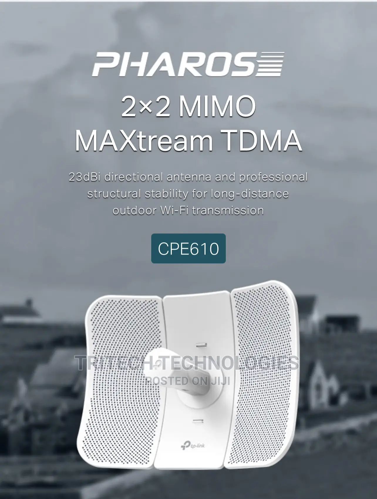 Tp-Link Cpe610 5ghz 300mbps 23dbi Outdoor Cpe