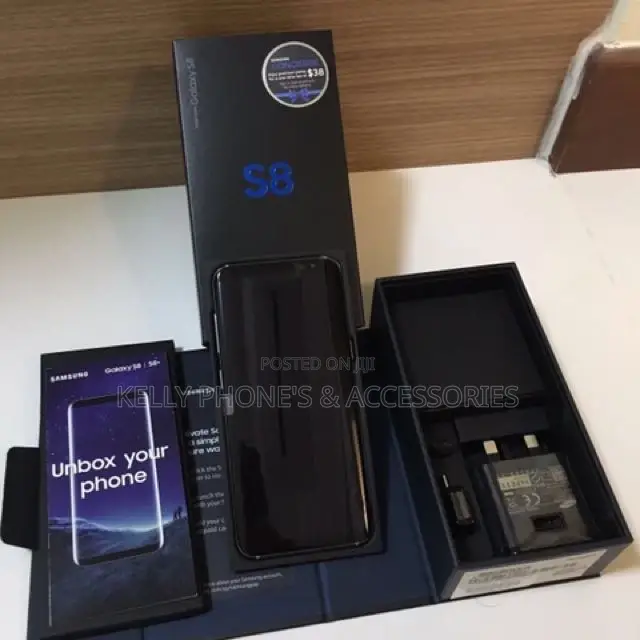 New Samsung Galaxy S8 64 GB Black