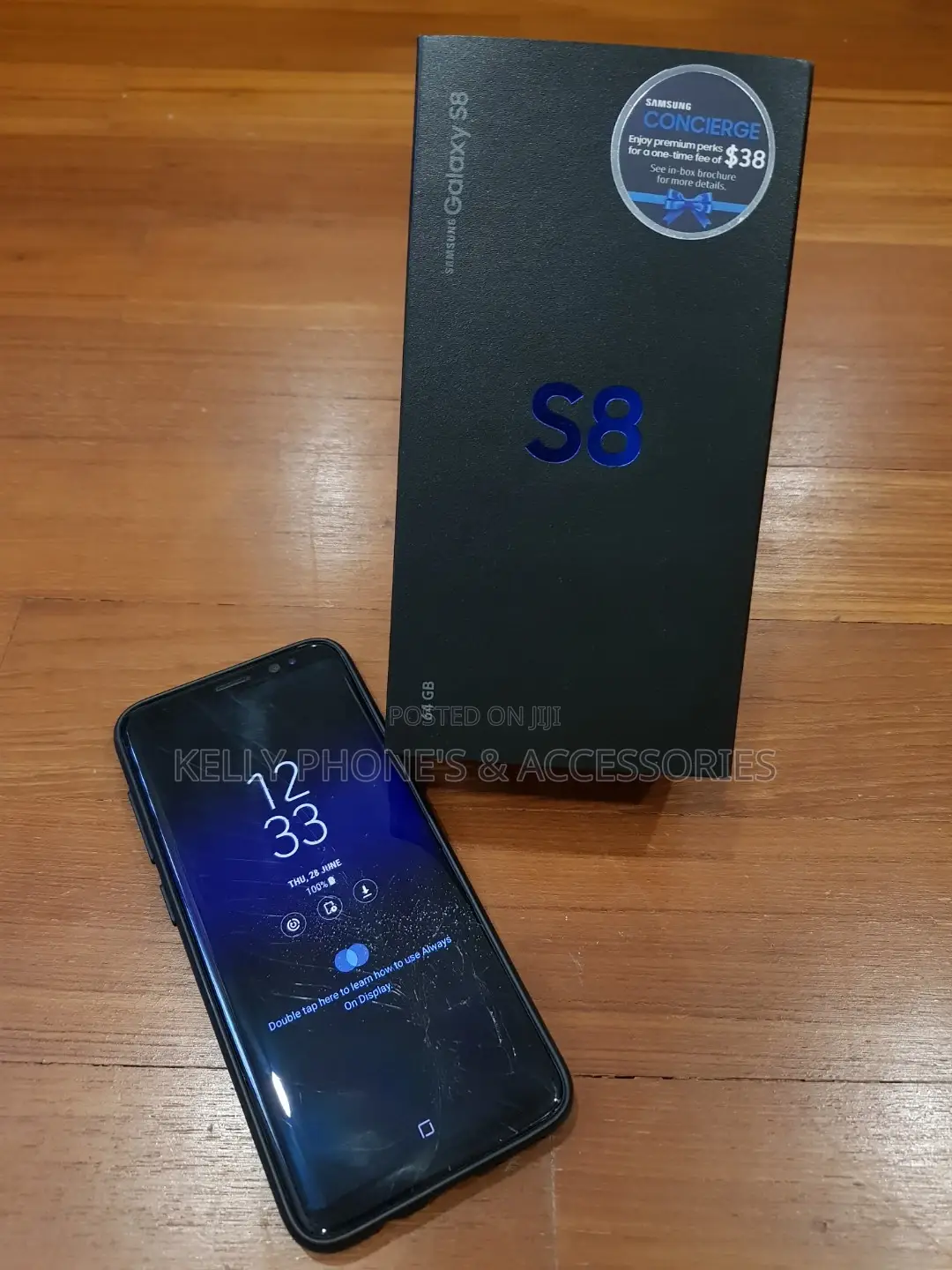 New Samsung Galaxy S8 64 GB Black